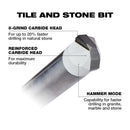 4 piezas Juego de brocas para vidrio y azulejos 48-20-8998